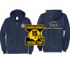 Cal State Park Oceano District Zip Up Hooded Sweatshirt Thumbnail