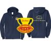 Cal State Park Oceano District Zip Up Hooded Sweatshirt Thumbnail