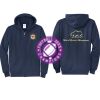 Cal State Park Oceano District Zip Up Hooded Sweatshirt Thumbnail