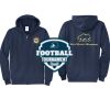 Cal State Park Oceano District Zip Up Hooded Sweatshirt Thumbnail