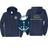 Cal State Park Oceano District Zip Up Hooded Sweatshirt Thumbnail