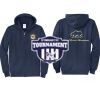 Cal State Park Oceano District Zip Up Hooded Sweatshirt Thumbnail