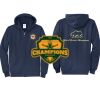 Cal State Park Oceano District Zip Up Hooded Sweatshirt Thumbnail