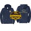 Cal State Park Oceano District Zip Up Hooded Sweatshirt Thumbnail