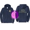 Cal State Park Oceano District Zip Up Hooded Sweatshirt Thumbnail