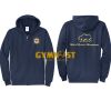 Cal State Park Oceano District Zip Up Hooded Sweatshirt Thumbnail
