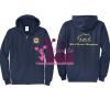 Cal State Park Oceano District Zip Up Hooded Sweatshirt Thumbnail
