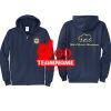 Cal State Park Oceano District Zip Up Hooded Sweatshirt Thumbnail