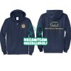 Cal State Park Oceano District Zip Up Hooded Sweatshirt Thumbnail