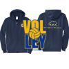 Cal State Park Oceano District Zip Up Hooded Sweatshirt Thumbnail