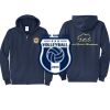 Cal State Park Oceano District Zip Up Hooded Sweatshirt Thumbnail