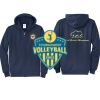 Cal State Park Oceano District Zip Up Hooded Sweatshirt Thumbnail