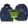 Cal State Park Oceano District Zip Up Hooded Sweatshirt Thumbnail