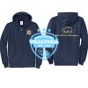 Cal State Park Oceano District Zip Up Hooded Sweatshirt Thumbnail