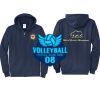Cal State Park Oceano District Zip Up Hooded Sweatshirt Thumbnail
