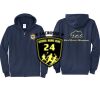 Cal State Park Oceano District Zip Up Hooded Sweatshirt Thumbnail