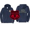 Cal State Park Oceano District Zip Up Hooded Sweatshirt Thumbnail