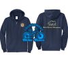 Cal State Park Oceano District Zip Up Hooded Sweatshirt Thumbnail