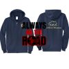 Cal State Park Oceano District Zip Up Hooded Sweatshirt Thumbnail