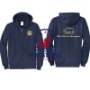 Cal State Park Oceano District Zip Up Hooded Sweatshirt Thumbnail