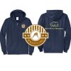 Cal State Park Oceano District Zip Up Hooded Sweatshirt Thumbnail
