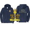 Cal State Park Oceano District Zip Up Hooded Sweatshirt Thumbnail