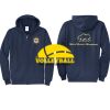 Cal State Park Oceano District Zip Up Hooded Sweatshirt Thumbnail
