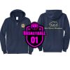 Cal State Park Oceano District Zip Up Hooded Sweatshirt Thumbnail