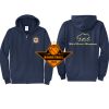 Cal State Park Oceano District Zip Up Hooded Sweatshirt Thumbnail