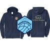 Cal State Park Oceano District Zip Up Hooded Sweatshirt Thumbnail