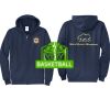 Cal State Park Oceano District Zip Up Hooded Sweatshirt Thumbnail