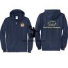 Cal State Park Oceano District Zip Up Hooded Sweatshirt Thumbnail