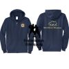 Cal State Park Oceano District Zip Up Hooded Sweatshirt Thumbnail