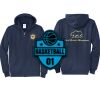Cal State Park Oceano District Zip Up Hooded Sweatshirt Thumbnail