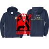 Cal State Park Oceano District Zip Up Hooded Sweatshirt Thumbnail