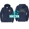 Cal State Park Oceano District Zip Up Hooded Sweatshirt Thumbnail