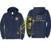 Cal State Park Oceano District Zip Up Hooded Sweatshirt Thumbnail