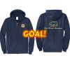 Cal State Park Oceano District Zip Up Hooded Sweatshirt Thumbnail