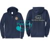 Cal State Park Oceano District Zip Up Hooded Sweatshirt Thumbnail