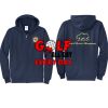 Cal State Park Oceano District Zip Up Hooded Sweatshirt Thumbnail