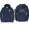 Cal State Park Oceano District Zip Up Hooded Sweatshirt Thumbnail