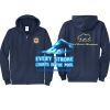 Cal State Park Oceano District Zip Up Hooded Sweatshirt Thumbnail