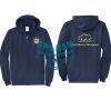 Cal State Park Oceano District Zip Up Hooded Sweatshirt Thumbnail