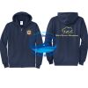 Cal State Park Oceano District Zip Up Hooded Sweatshirt Thumbnail