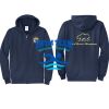 Cal State Park Oceano District Zip Up Hooded Sweatshirt Thumbnail
