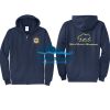 Cal State Park Oceano District Zip Up Hooded Sweatshirt Thumbnail