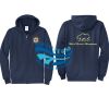 Cal State Park Oceano District Zip Up Hooded Sweatshirt Thumbnail