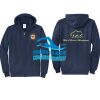 Cal State Park Oceano District Zip Up Hooded Sweatshirt Thumbnail