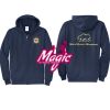Cal State Park Oceano District Zip Up Hooded Sweatshirt Thumbnail