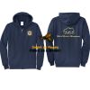 Cal State Park Oceano District Zip Up Hooded Sweatshirt Thumbnail